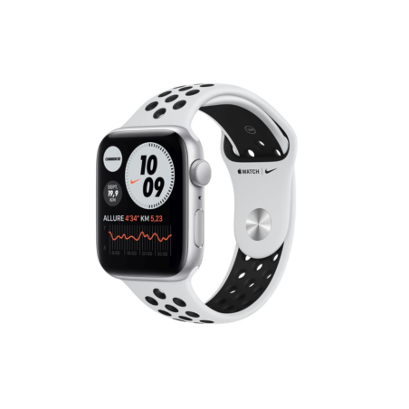 Montre Connectée Apple Watch Series SE GPS 44mm Nike Argent avec Bracelet - Grad… — Reconditionné Garanti 12 mois · Smarty Paris
